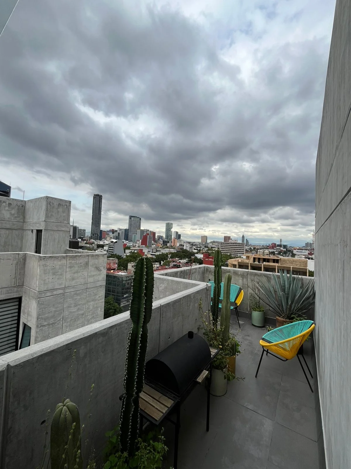 Two-Story Penthouse in Roma Norte, Mexico City