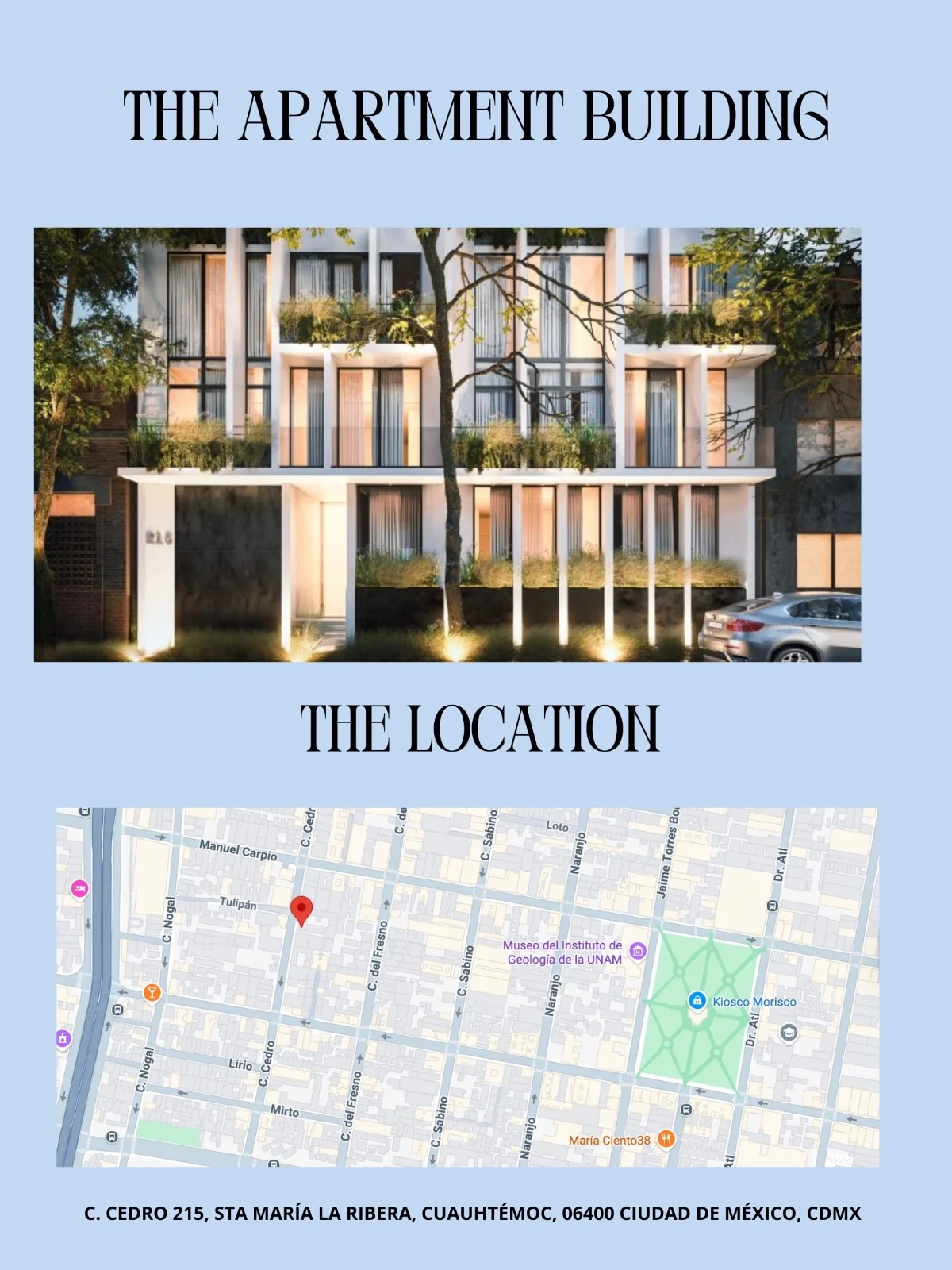 Loft for Rent in Santa María la Ribera | Mexico City