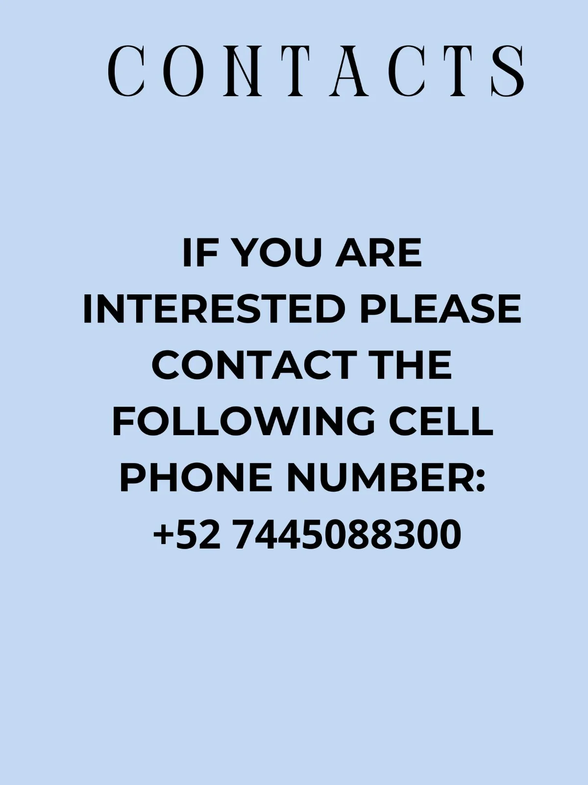 Monthly Rental Property in Mexico - Available April 13