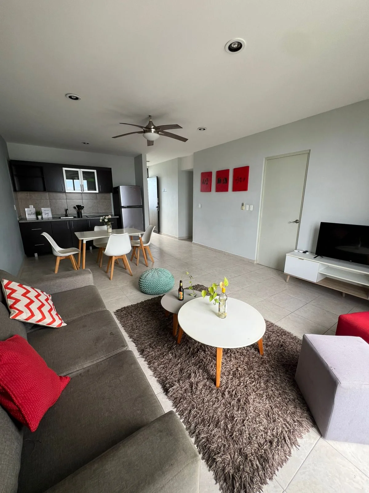 Furnished 2BR Apartment for Rent in Playa del Carmen