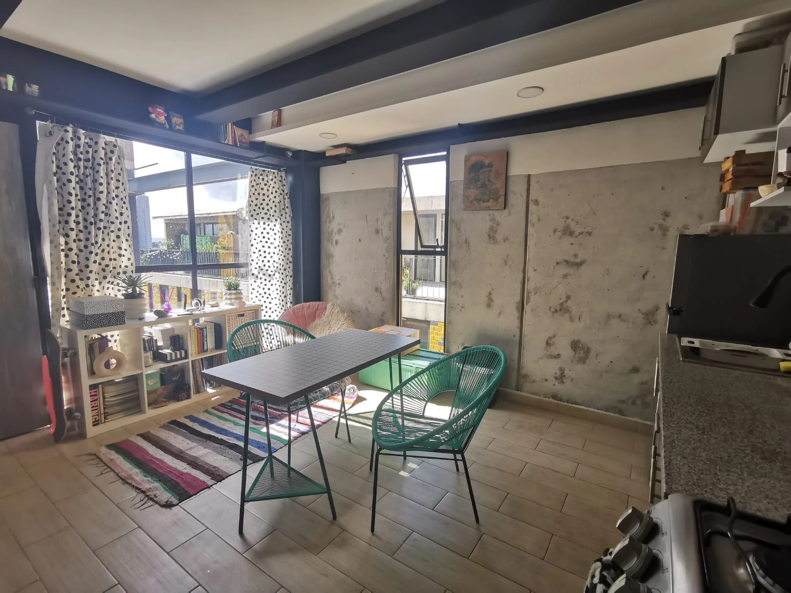 Industrial-Style Apartment with Rooftop Garden (Buena Vista / Juárez, CDMX)