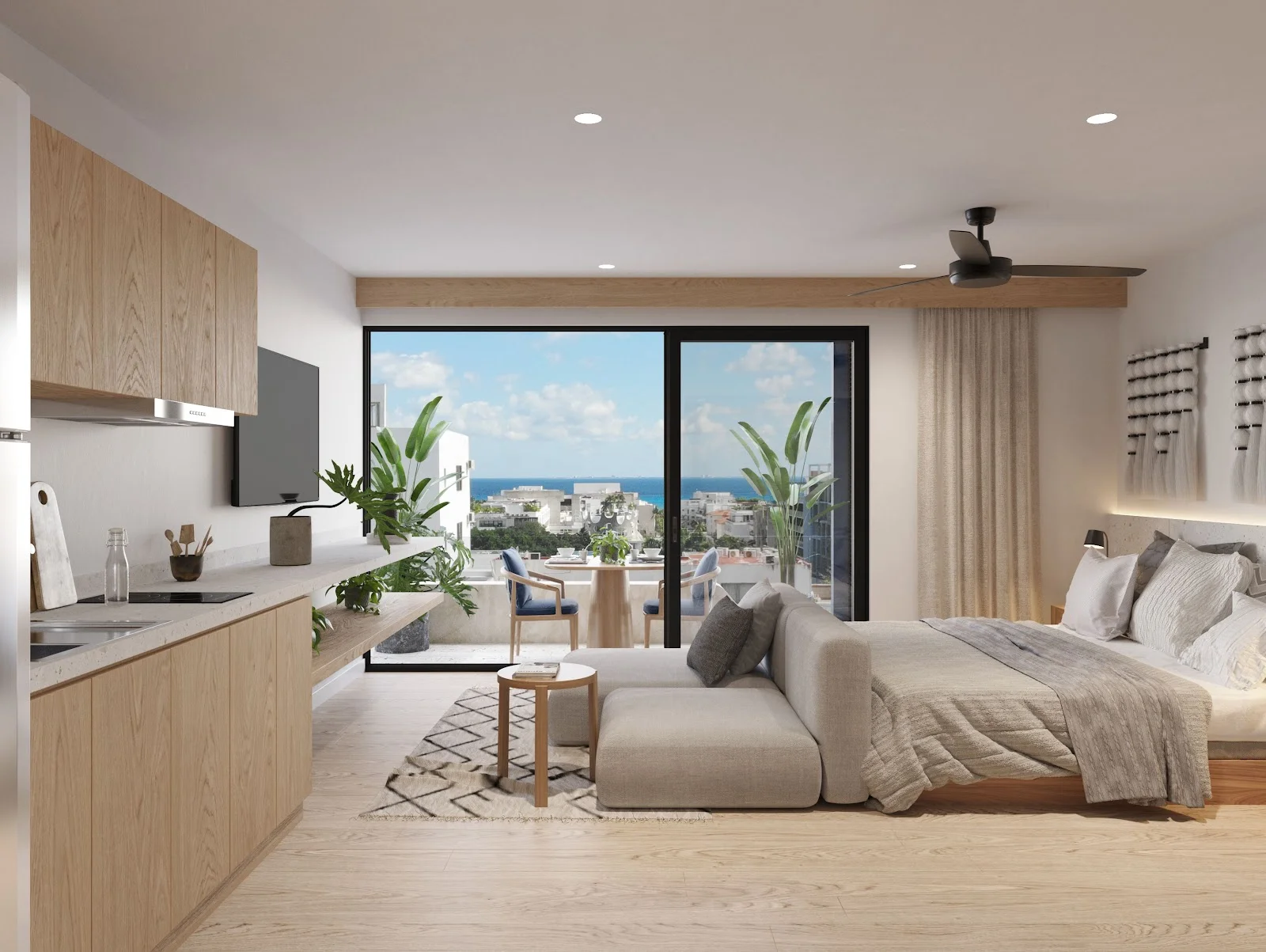 Studio for Rent in Playa del Carmen