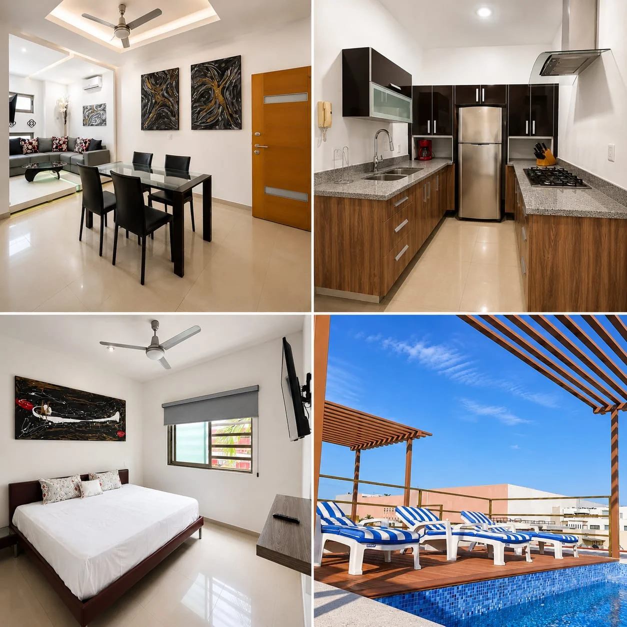 2 Bedroom Apartment in Playa del Carmen