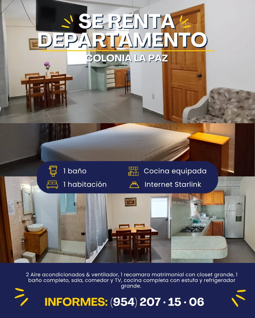 Monthly Apartment Rental Near Airport Puerto Escondido