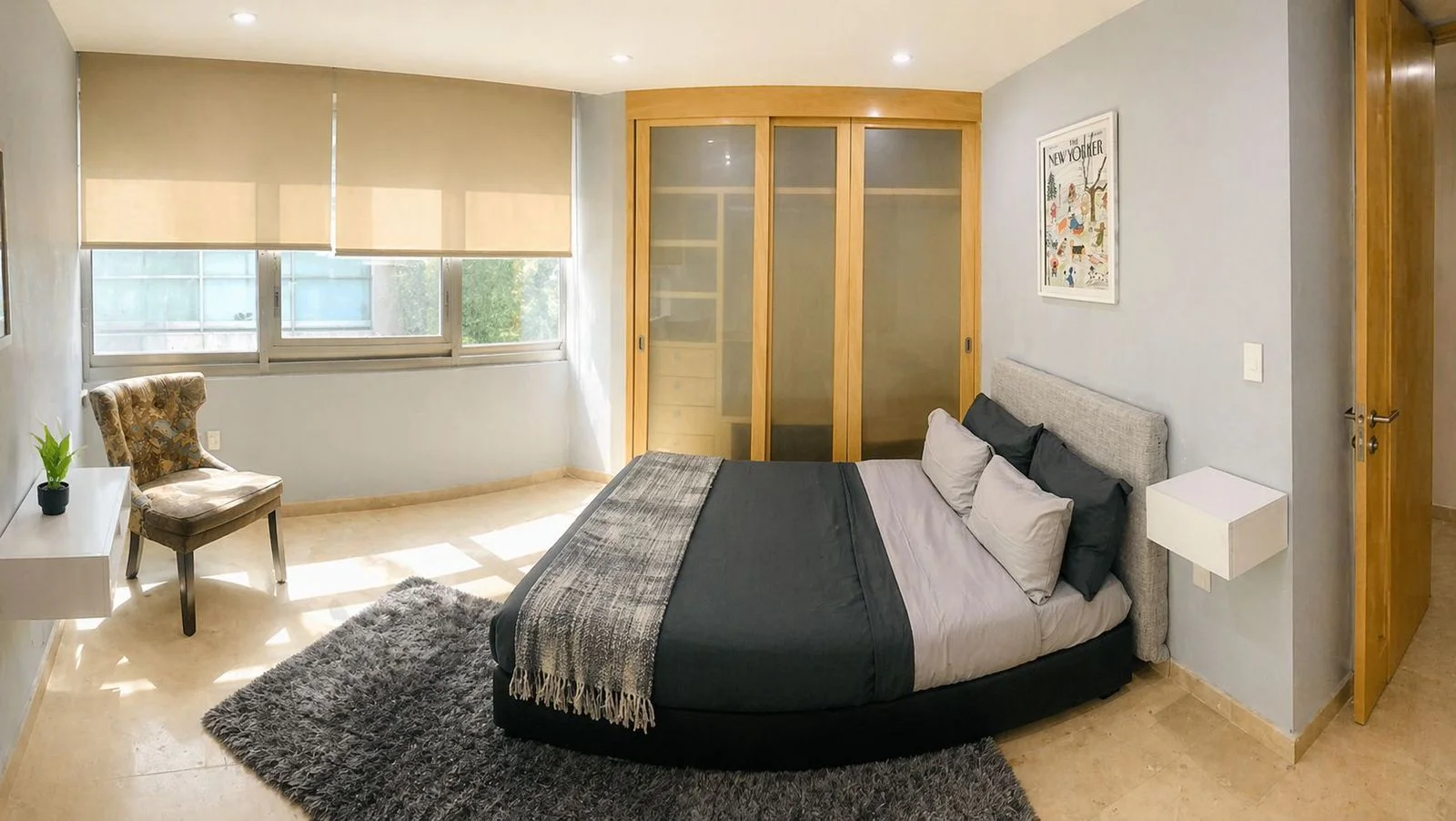 Furnished 3-Bedroom Apartment in Del Valle, Mexico City