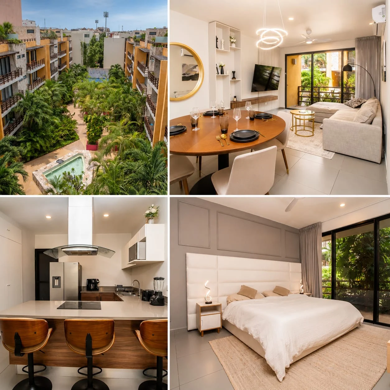 2 Bedroom Condo with Private Patio & Jacuzzi in Centro