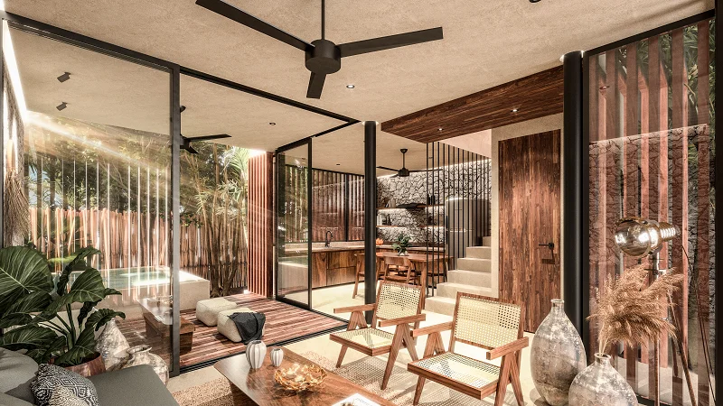 Modern Townhouse in Afra Tulum