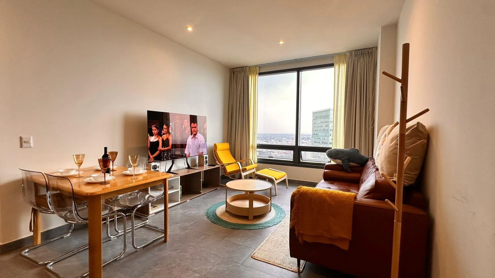 40th Floor 2BR Apartment | Panoramic Views Reforma