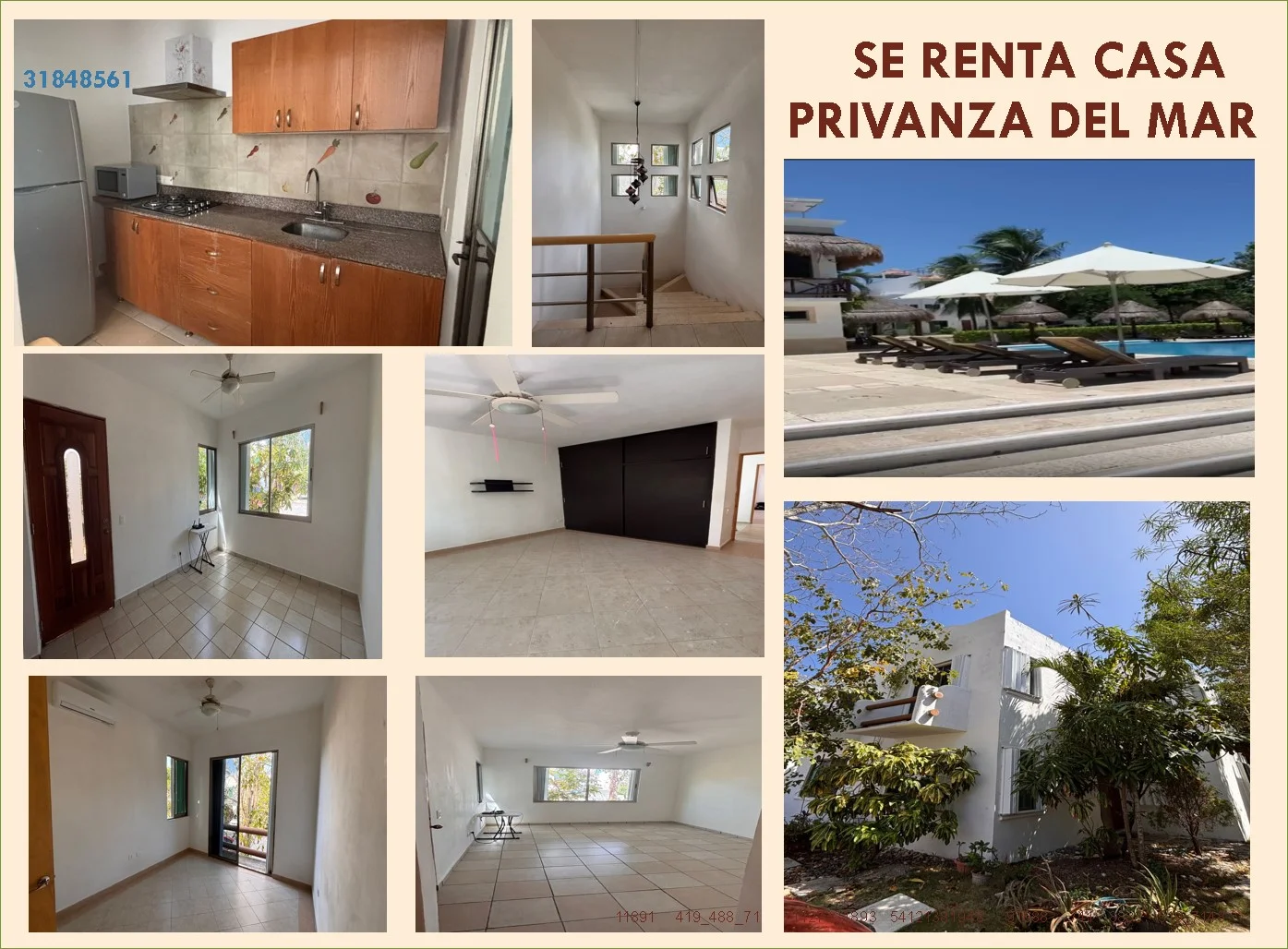 House for Rent in Xcalacoco, Playa del Carmen