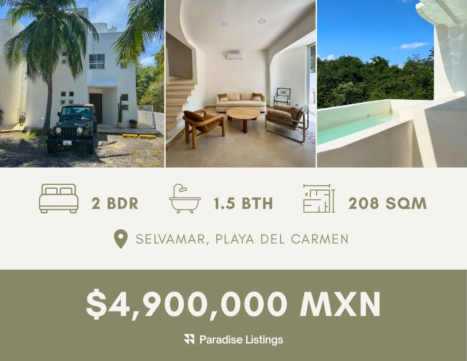 2 Bedroom House in Selvamar