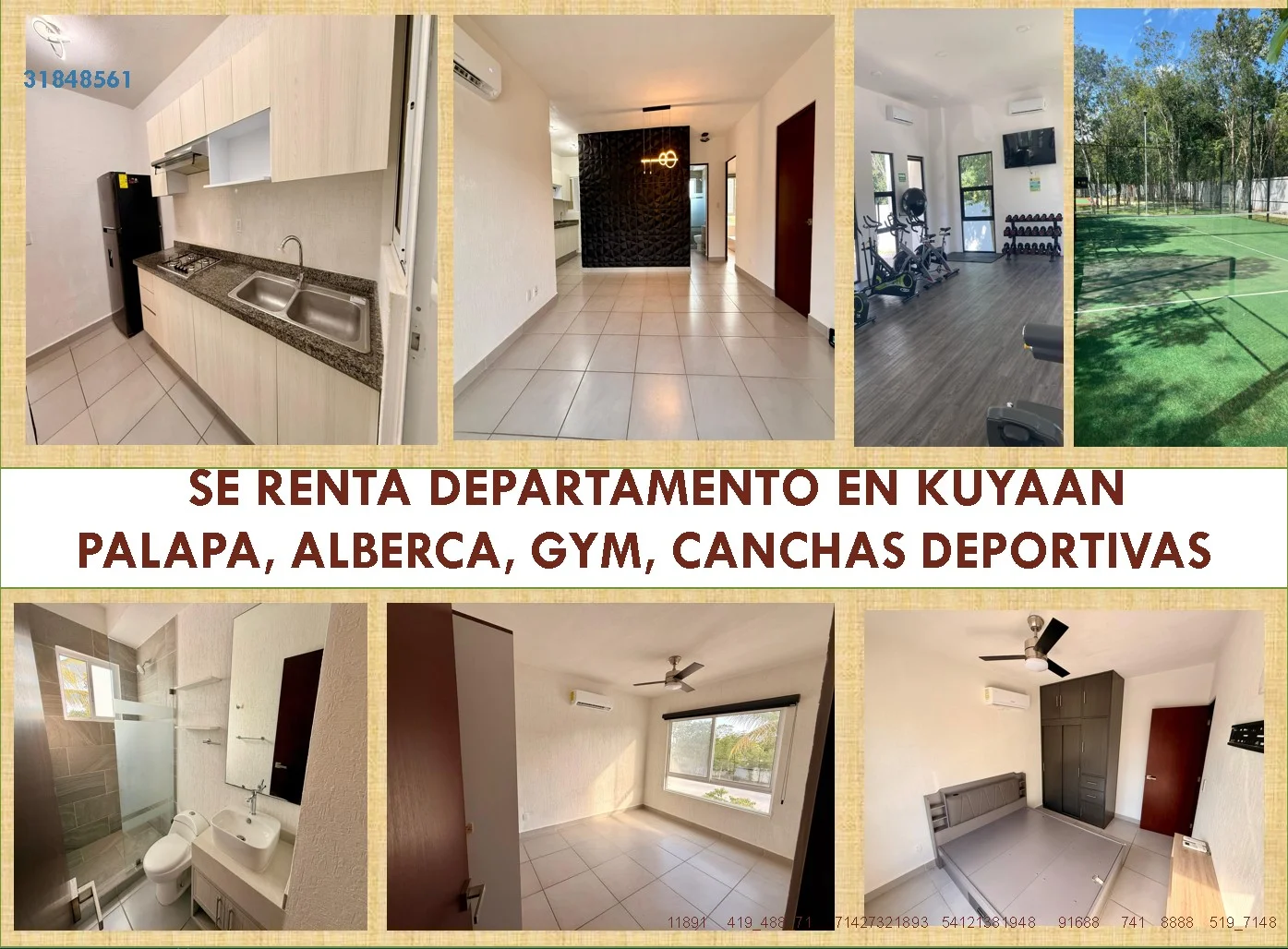 3 Bedroom Apartment in Playa del Carmen