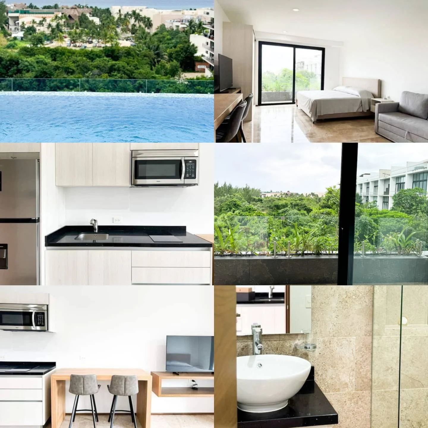 Studio Apartment in Sea Tower - Playa del Carmen